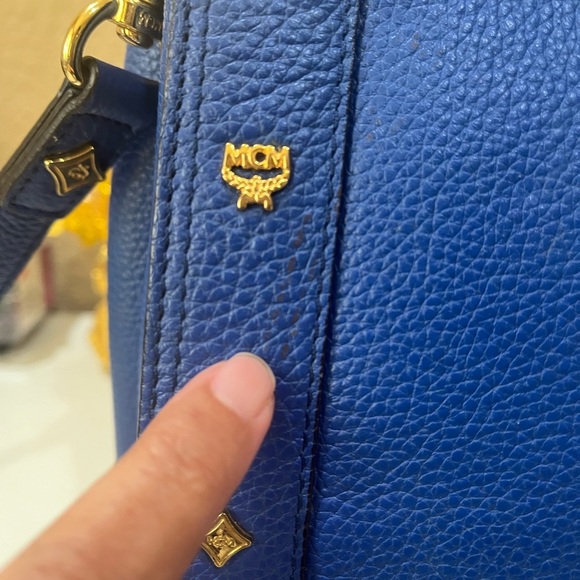 MCM BLUE 2WAY BAG - Picture 8 of 16